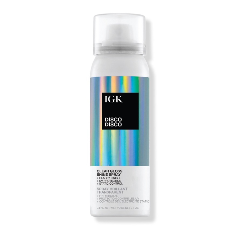 IGK Travel Size Disco Disco Clear Gloss Shine Spray